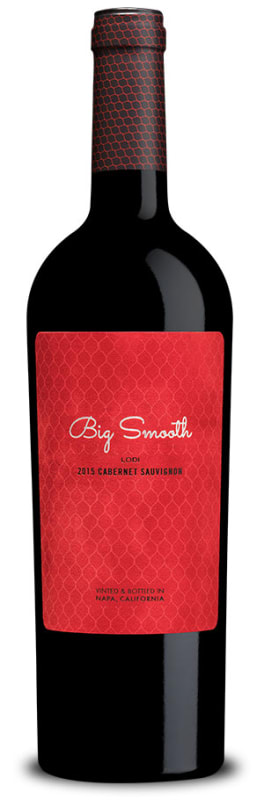 Big Smooth Cabernet Sauvignon 2015 Front Bottle Shot