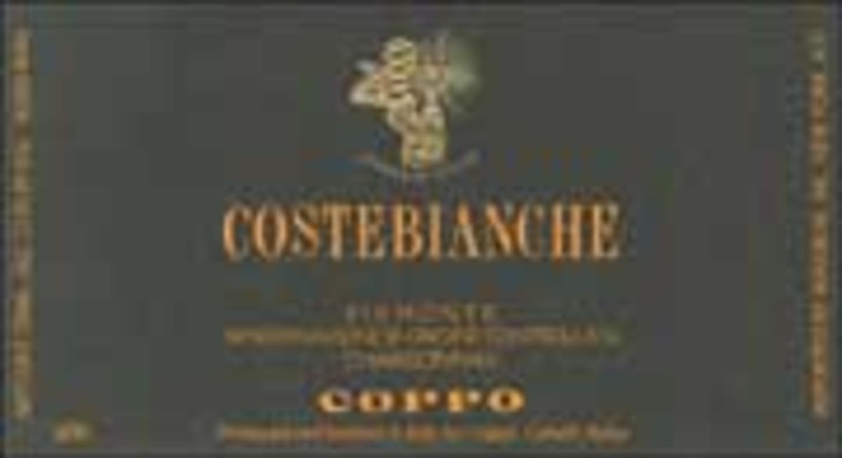 Coppo Chardonnay Coste Bianche 1999 Front Label