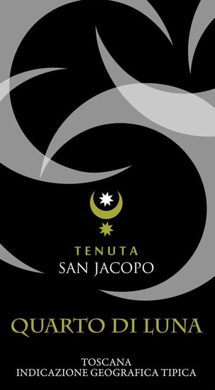 Tenuta San Jacopo Toscana Quarto di Luna Bianco 2012 Front Label
