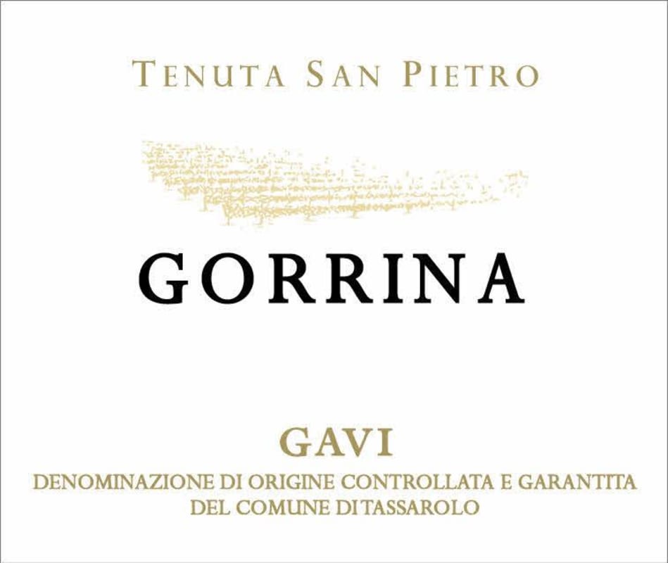 Tenuta San Pietro Gavi Gorrina 2011 Front Label