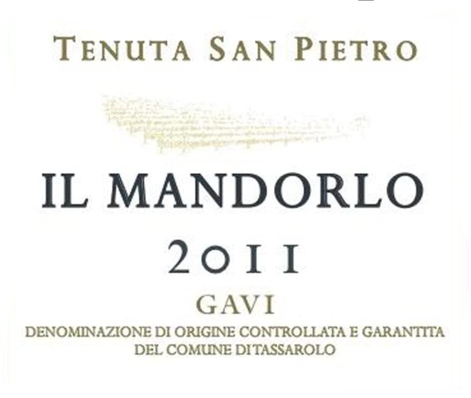 Tenuta San Pietro Gavi Il Mandorlo 2011 Front Label