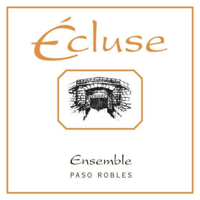 Ecluse Wines Ensemble Red 2013 Front Label