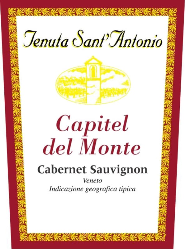 Tenuta Sant'Antonio Capitel del Monte Cabernet Sauvignon 2004 Front Label