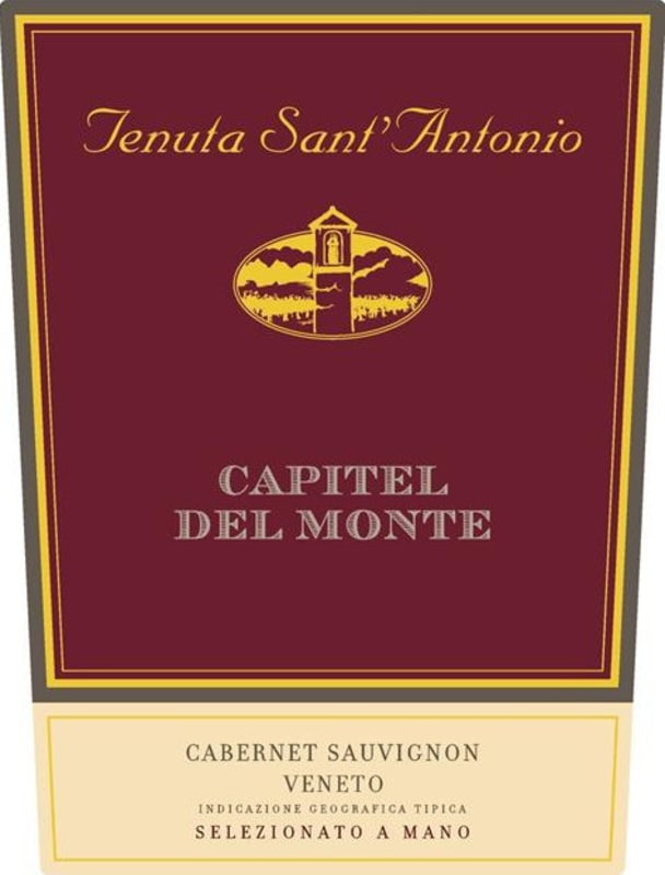 Tenuta Sant'Antonio Capitel del Monte Cabernet Sauvignon 2007 Front Label