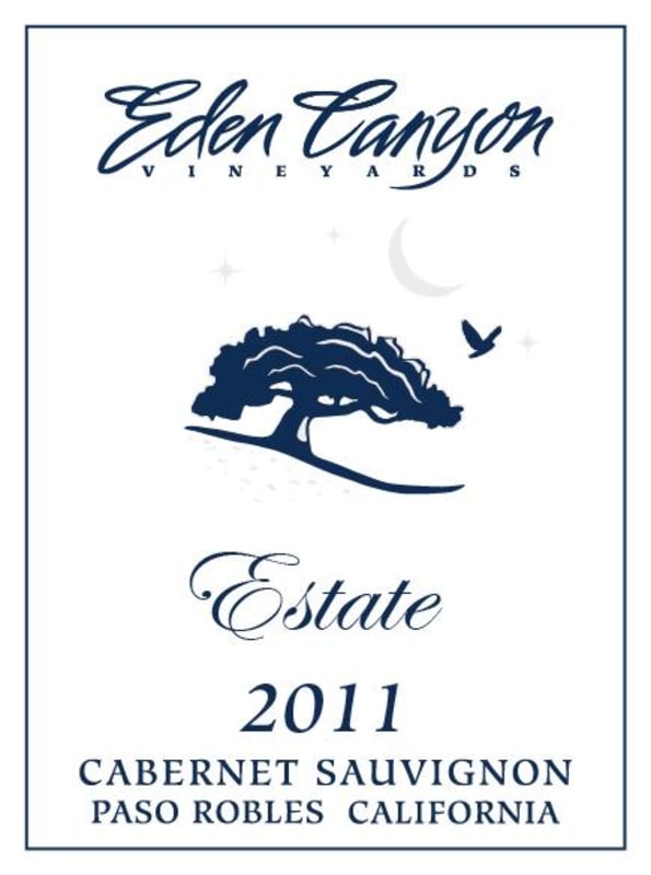Eden Canyon Vineyards Estate Cabernet Sauvignon 2011 Front Label