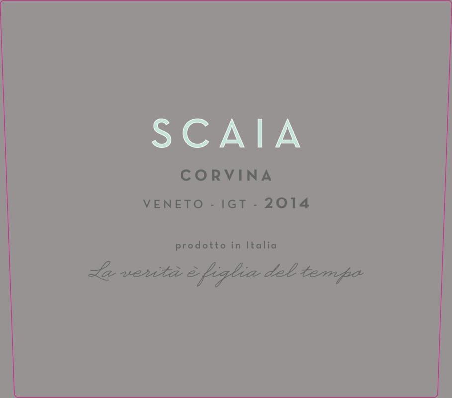 Tenuta Sant'Antonio Scaia Rossa Corvina 2014 Front Label