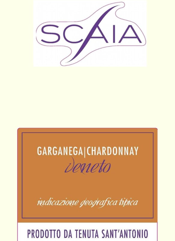 Tenuta Sant'Antonio Scaia Bianca Garganega Chardonnay 2013 Front Label