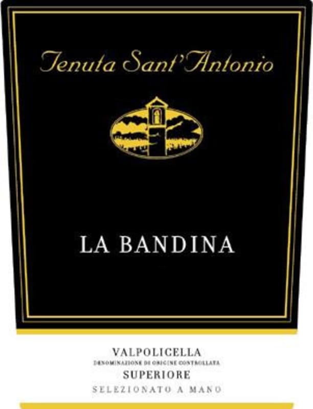 Tenuta Sant'Antonio Valpolicella Superiore La Bandina 2009 Front Label