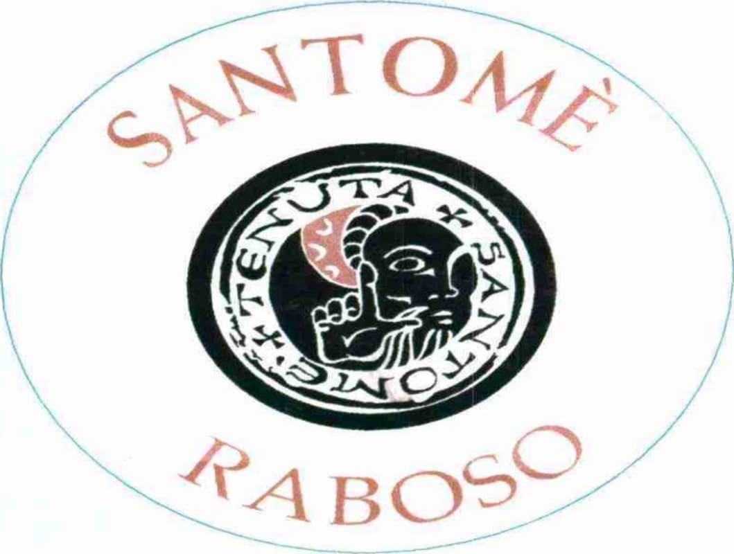 Tenuta Santome Piave Raboso 2003 Front Label