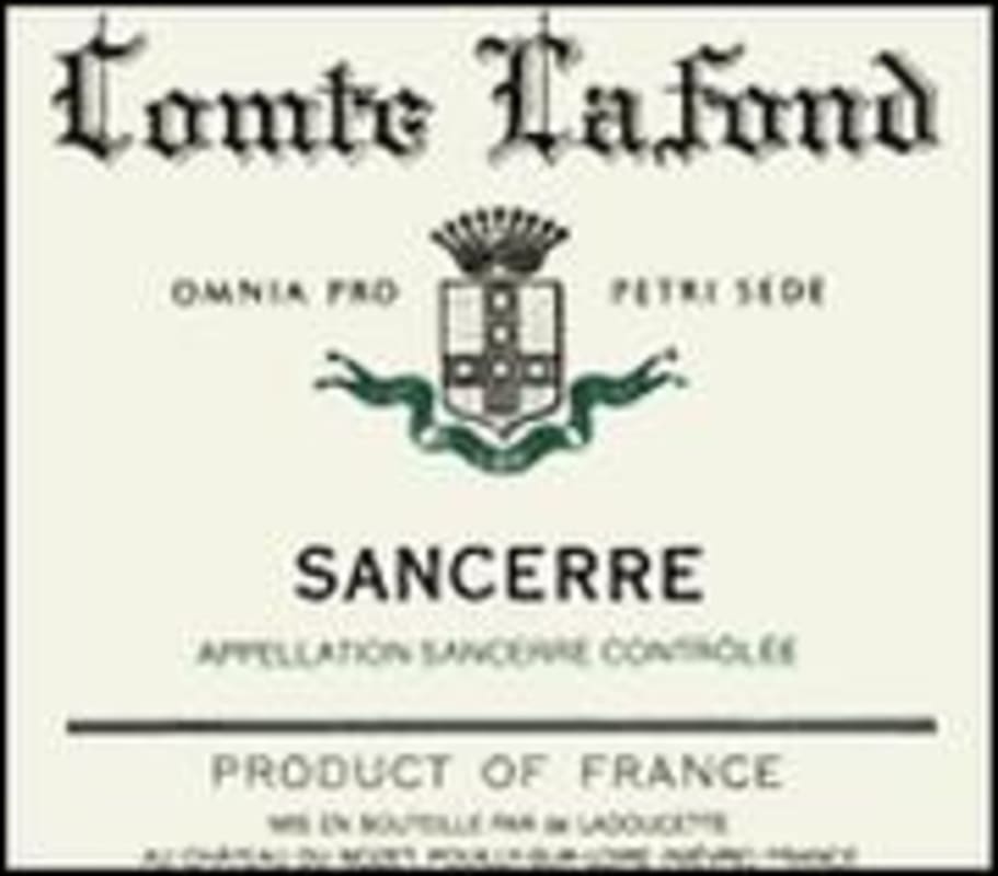 Ladoucette Comte Lafond Grande Cuvee Sancerre 1999 Front Label