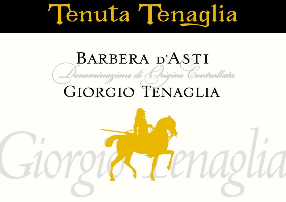 Tenuta Tenaglia Barbera d'Asti Giorgio Tenaglia 2010 Front Label