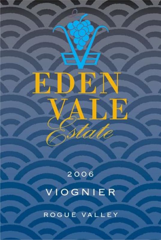 EdenVale Winery Viognier 2006 Front Label