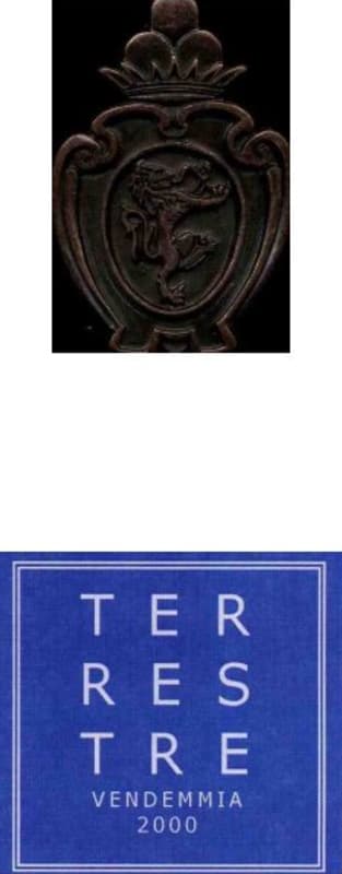 Torciano Toscana Terrestre Rosso 2000 Front Label