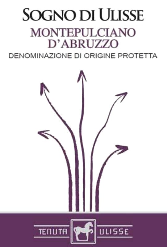 Tenuta Ulisse Sogno di Ulisse Montepulciano d'Abruzzo 2012 Front Label