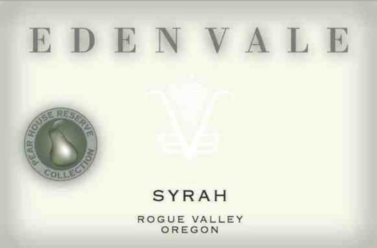 EdenVale Winery Pear House Reserve Syrah 2007 Front Label