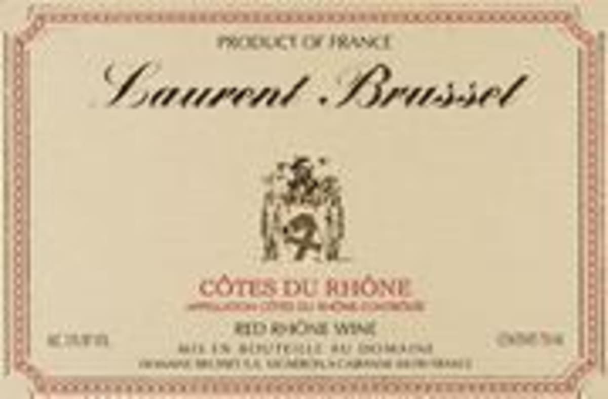 Domaine Brusset Cotes du Rhone 1999 Front Label