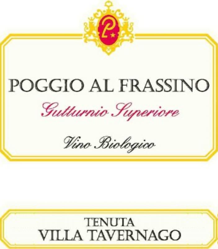 Tenuta Villa Tavernago Poggio al Frassino Gutturnio Superiore 2013 Front Label