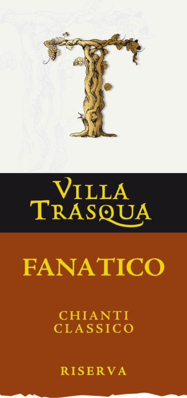 Villa Trasqua Chianti Classico Fanatico Riserva 2008 Front Label