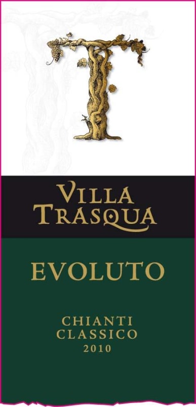Villa Trasqua Chianti Classico Evoluto 2010 Front Label