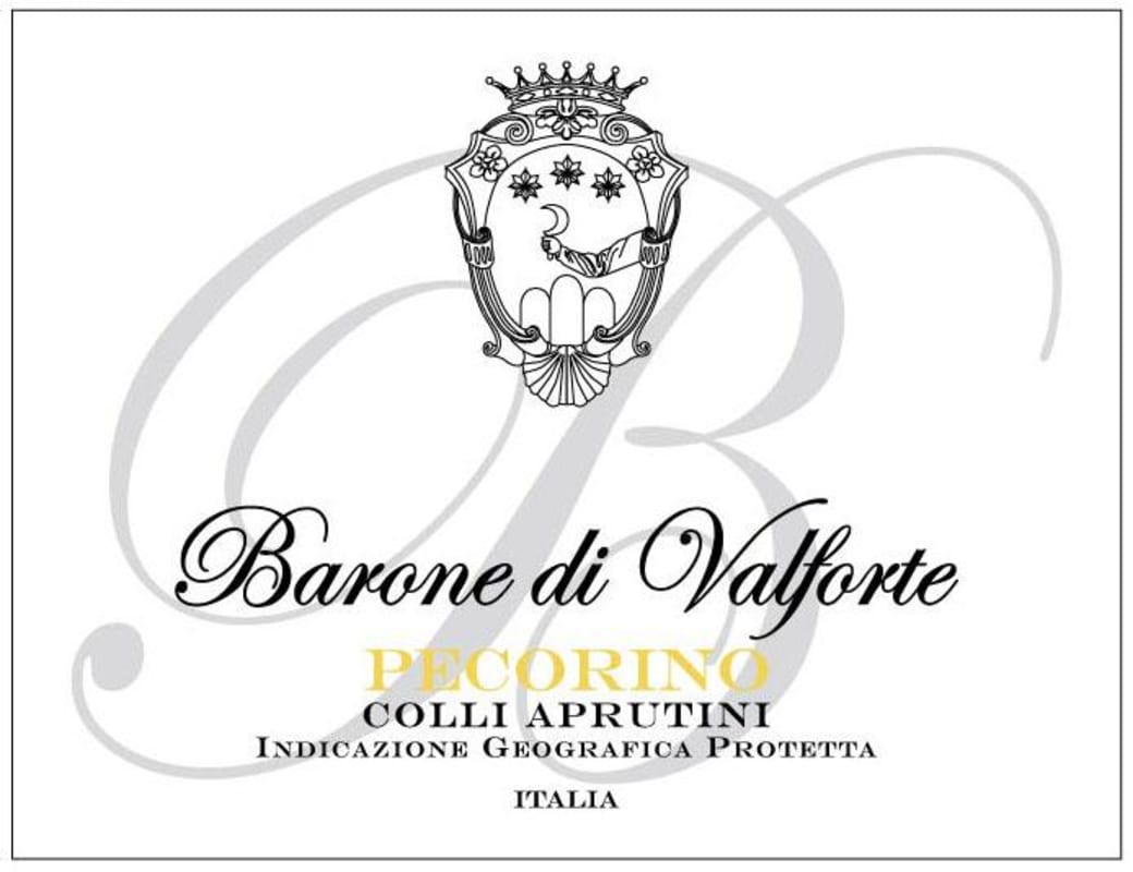 Tenute Barone di Valforte Colli Aprutini Pecorino 2015 Front Label