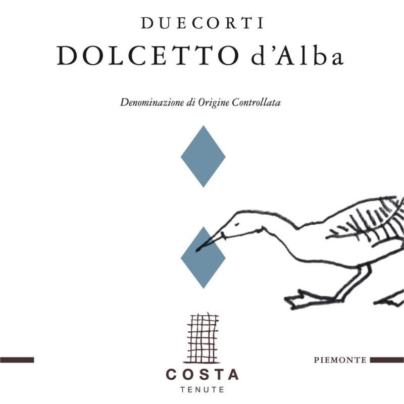 Chateau du Taillan Dolcetto d'Alba Duecorti 2011 Front Label