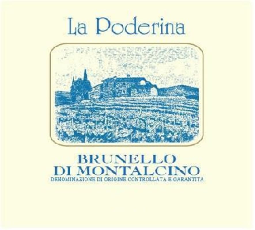Tenute del Cerro Brunello di Montalcino La Poderina 2011 Front Label