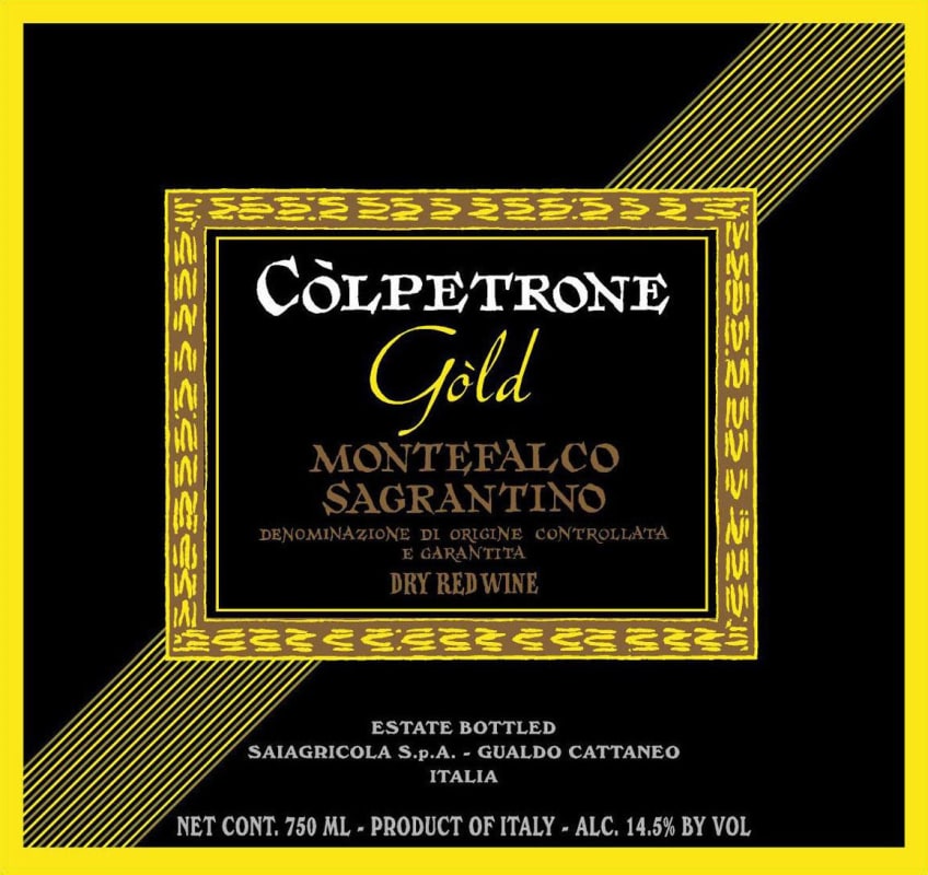 Tenute del Cerro Colpetrone Gold 2006 Front Label