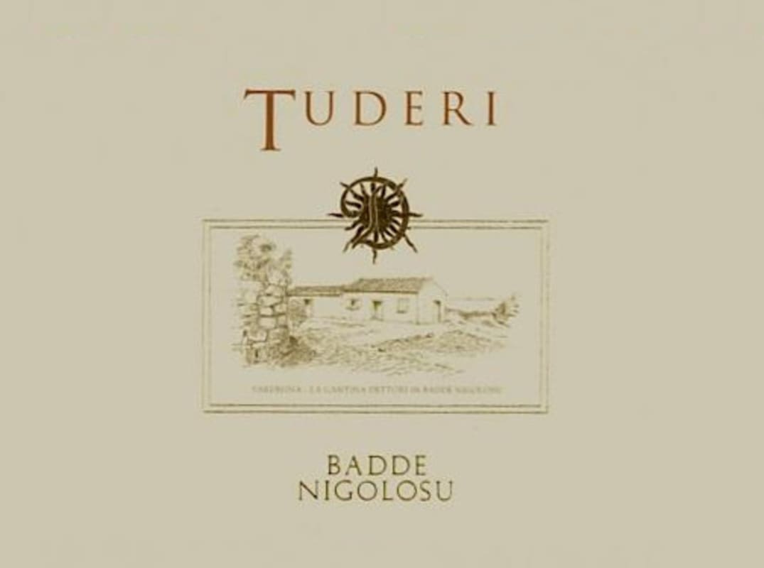 Tenute Dettori Romangia Tuderi 2006 Front Label