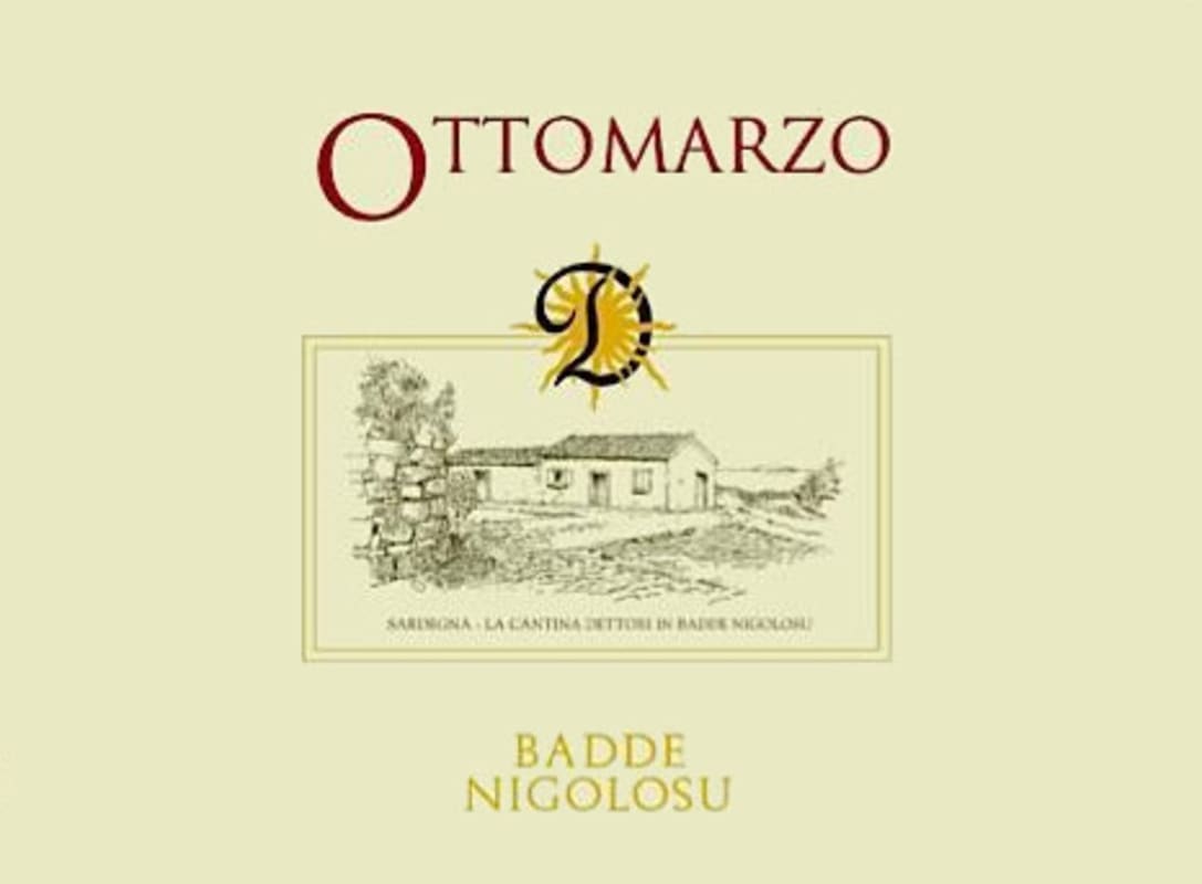Tenute Dettori Romangia Ottomarzo 2007 Front Label