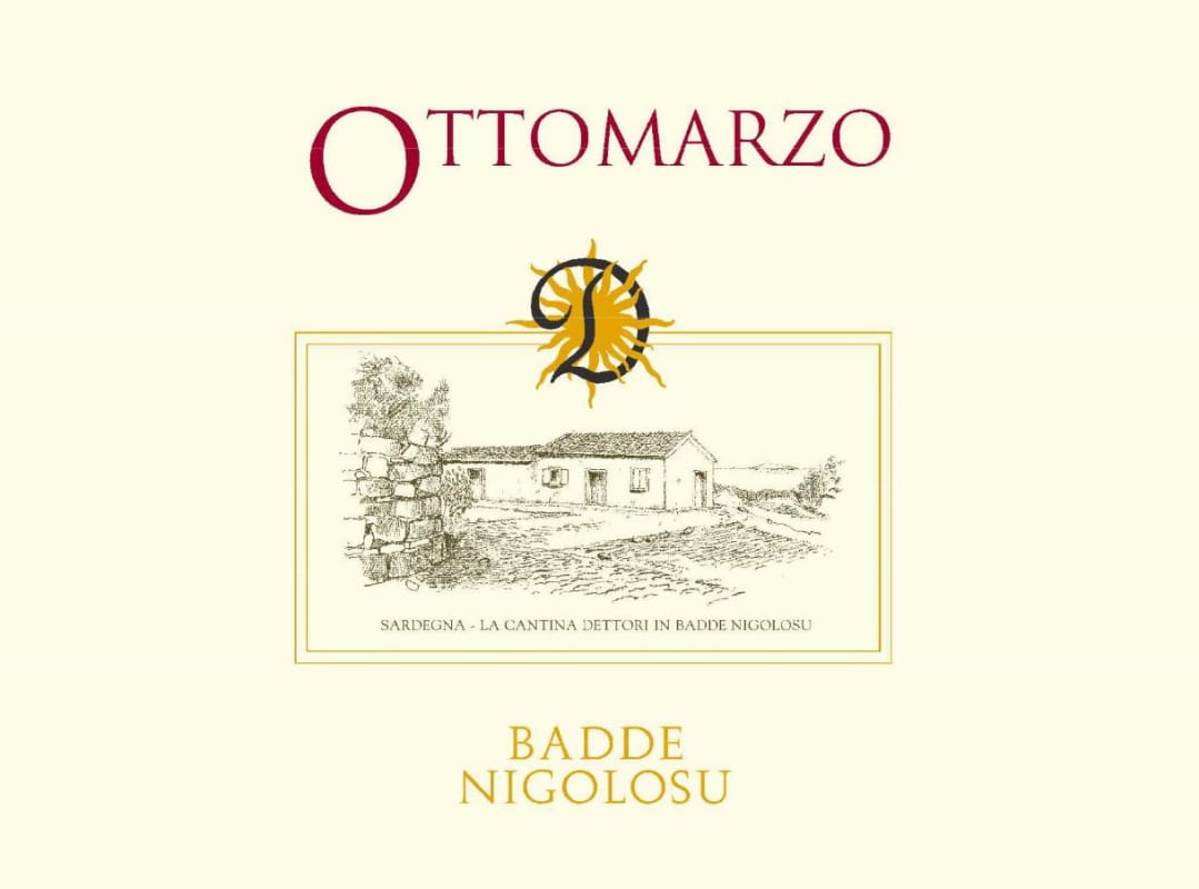 Tenute Dettori Romangia Ottomarzo 2011 Front Label