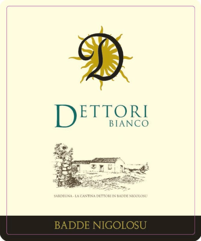 Tenute Dettori Romangia Bianco 2014 Front Label