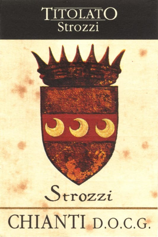 Tenute Guicciardini Strozzi Chianti Colli Senesi Titolato 2014 Front Label