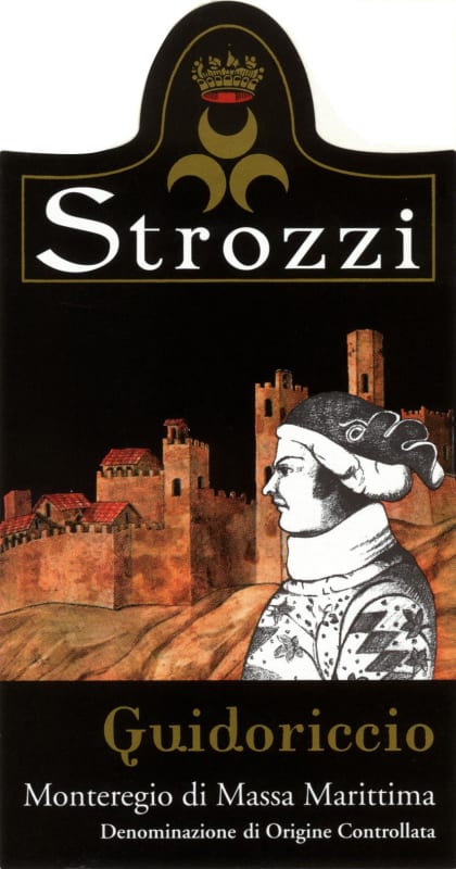 Tenute Guicciardini Strozzi Monteregio di Massa Marittima Guidoriccio 2009 Front Label