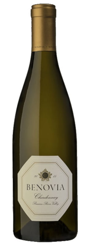 Benovia Russian River Chardonnay 2015 Front Bottle Shot