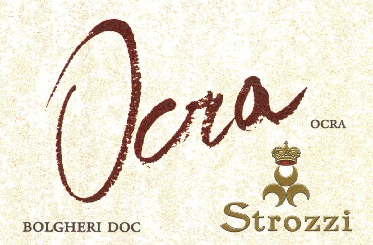 Tenute Guicciardini Strozzi Bolgheri Villa Le Pavoniere Ocra 2008 Front Label