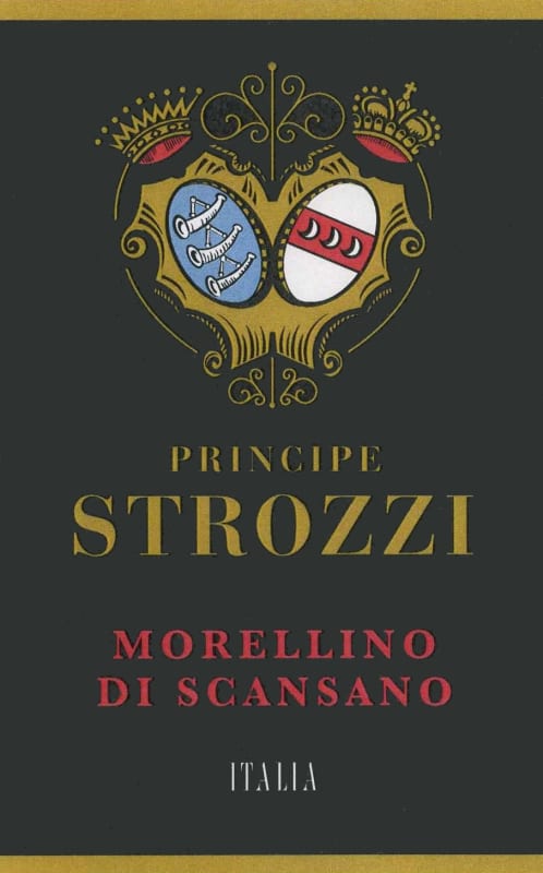 Tenute Guicciardini Strozzi Morellino di Scansano 2014 Front Label