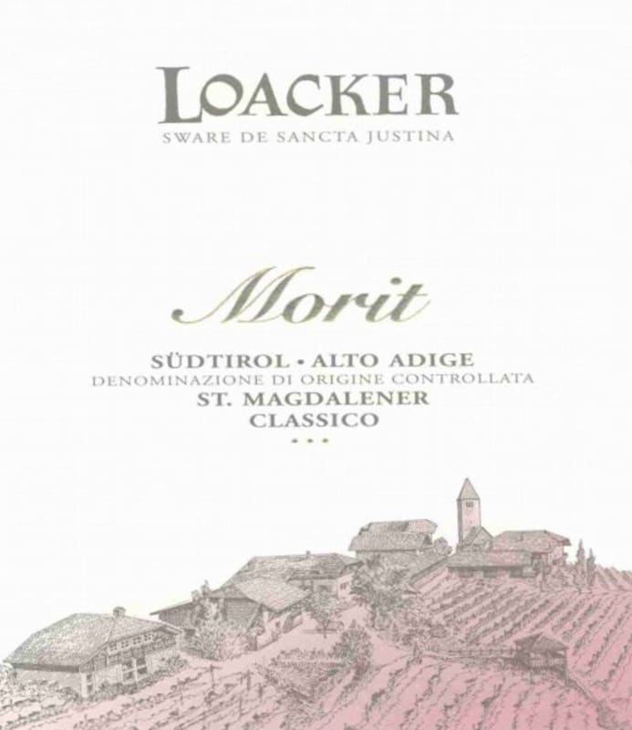 Tenute Loacker Morit Schwarhof St. Magdalener Classico 2012 Front Label