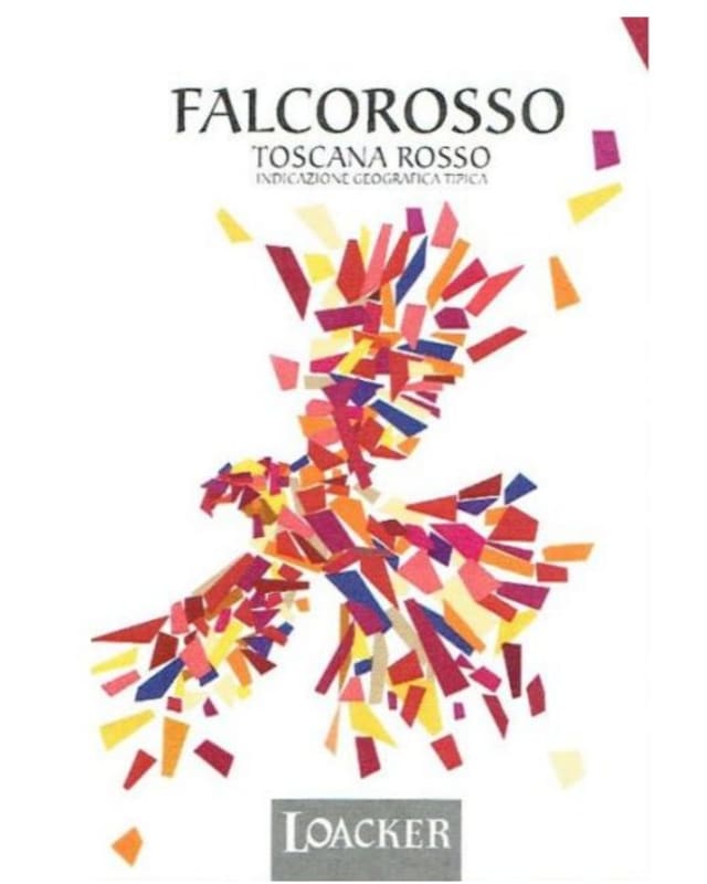 Tenute Loacker Toscana Falcorosso 2010 Front Label