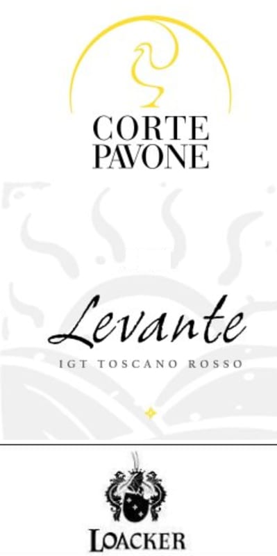 Tenute Loacker Corte Pavone Levante 2007 Front Label