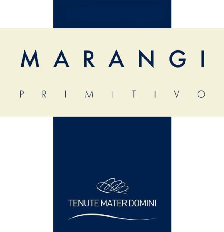 Tenute Mater Domini Salento Marangi Primitivo 2013 Front Label