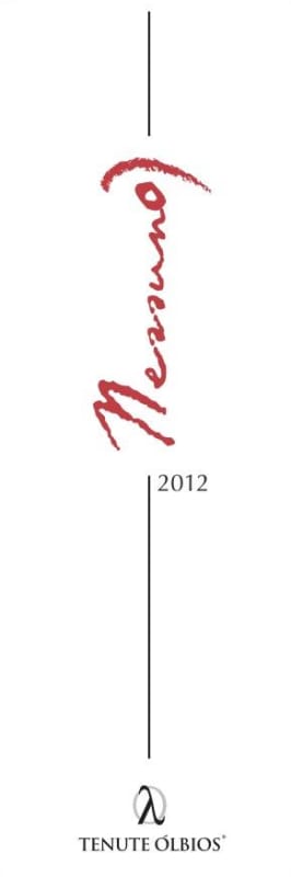 Tenute Olbios Colli del Limbara Nessuno Rosso 2012 Front Label