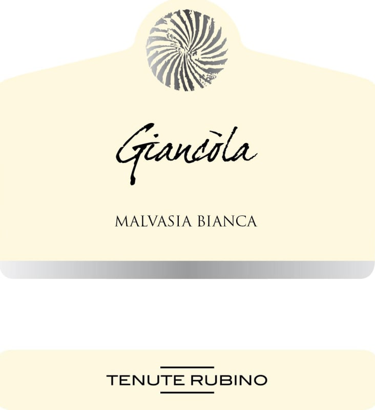 Tenute Rubino Salento Giancola Malvasia Bianca 2013 Front Label