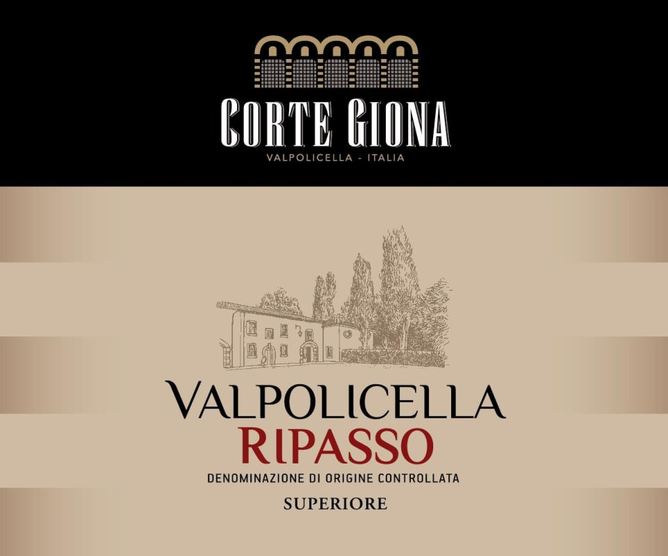 Tenute SalvaTerra Valpolicella Ripasso Superiore Corte Giona 2012 Front Label