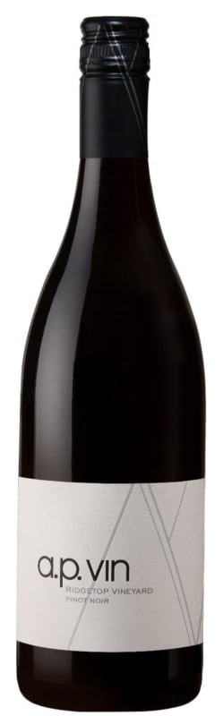 A.P. Vin Ridgetop Vineyard Pinot Noir 2016 Front Bottle Shot