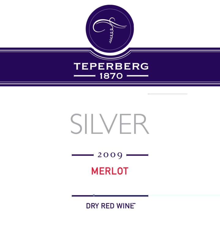 Teperberg Silver Merlot 2009 Front Label