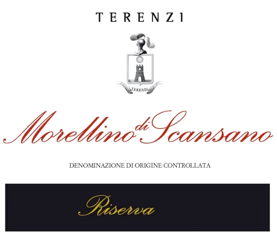 Terenzi Morellino di Scansano Riserva 2012 Front Label