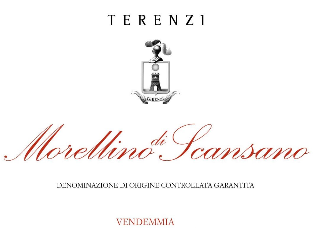 Terenzi Morellino di Scansano 2015 Front Label