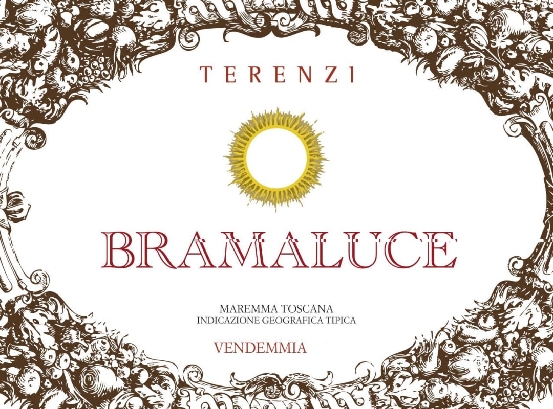 Terenzi Maremma Toscana Bramaluce 2012 Front Label
