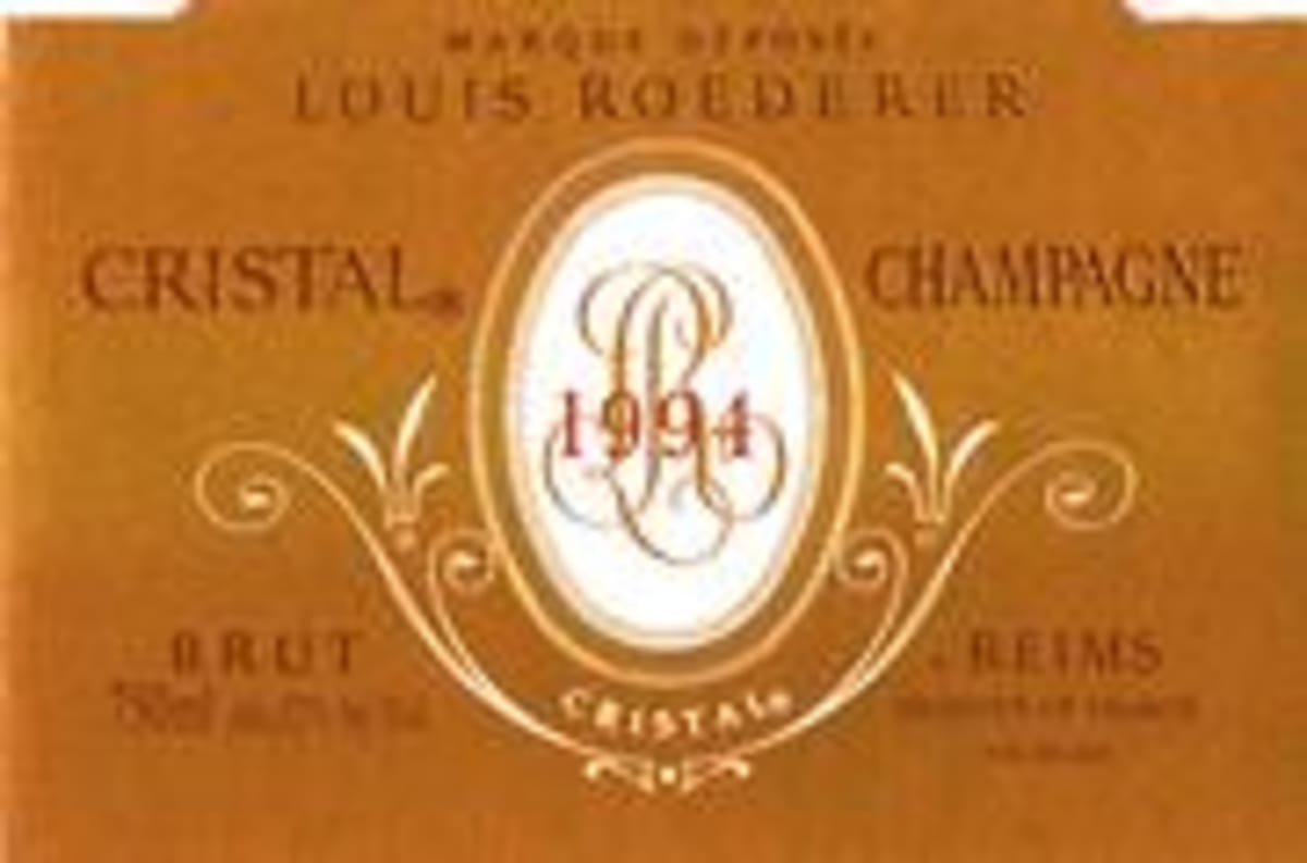 Louis Roederer Cristal Brut (1.5 Liter Magnum) 1994 Front Label