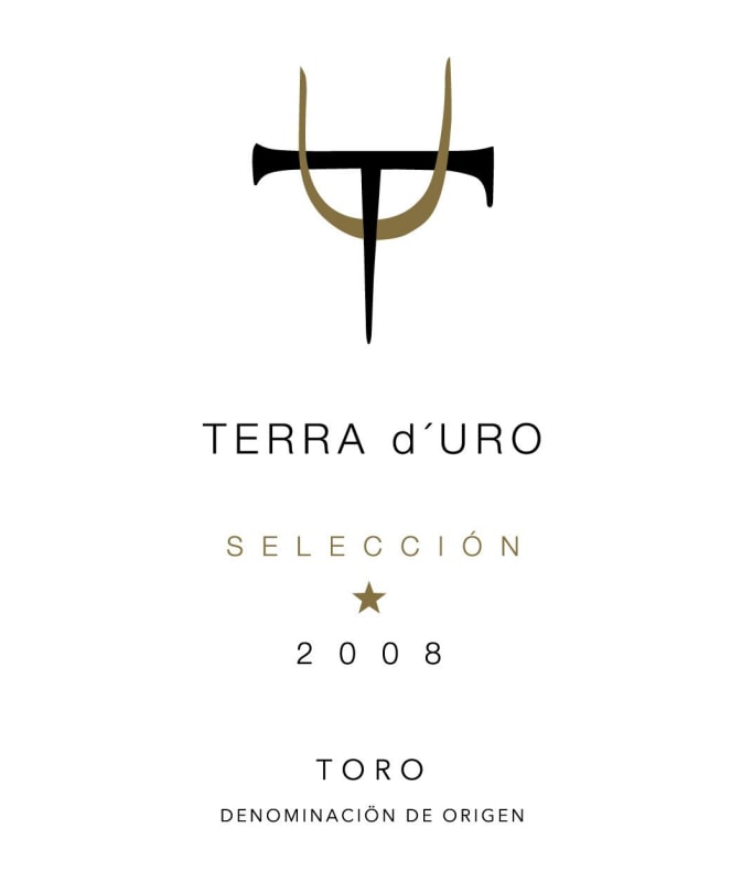 Terra d'Uro Seleccion 2008 Front Label